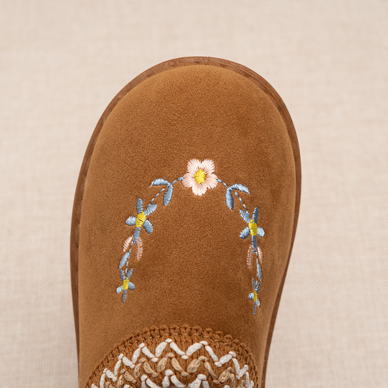 Детские зимние тапочки с цвето – обзор и цена Embroidery Online