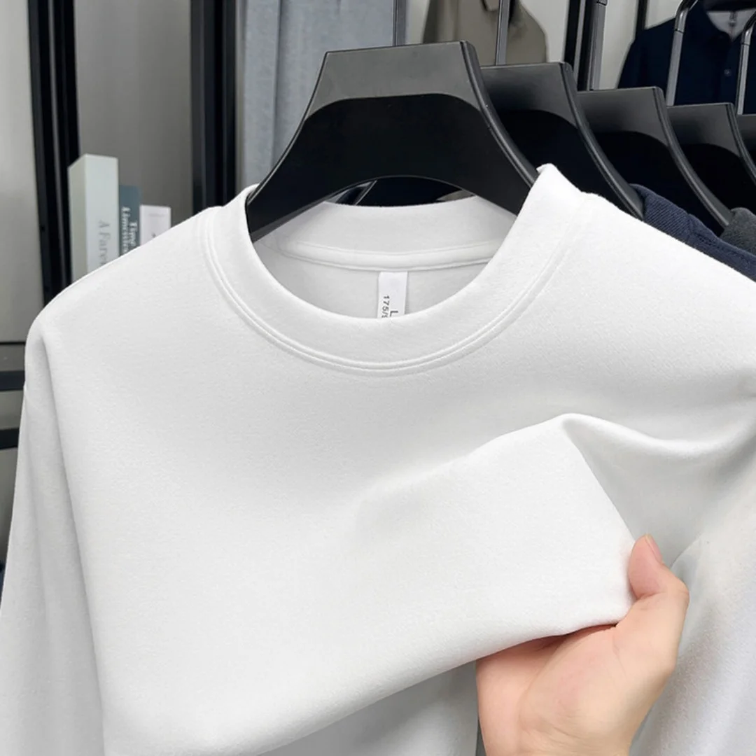 Мягкая хлопковая футболка прем – обзор и цена Embroidery Cotton Shirt